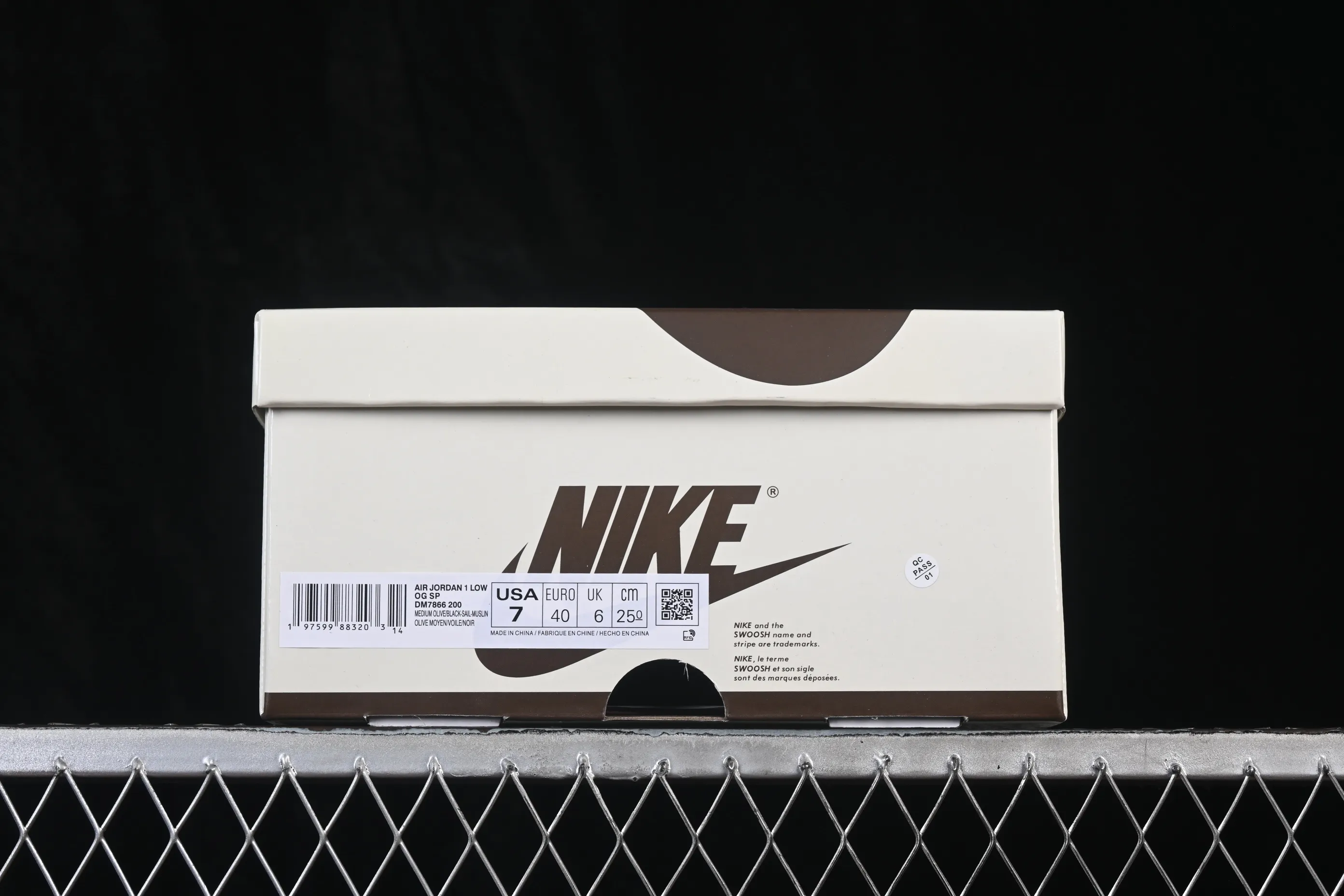 All categories Air Jordan Jordan series basketball shoes Air Jordan 1 Low ZG version Travis Scott x Air Jordan 1 Low OG AJ1 Joe 1 undercut low top full head layer DM7866-200